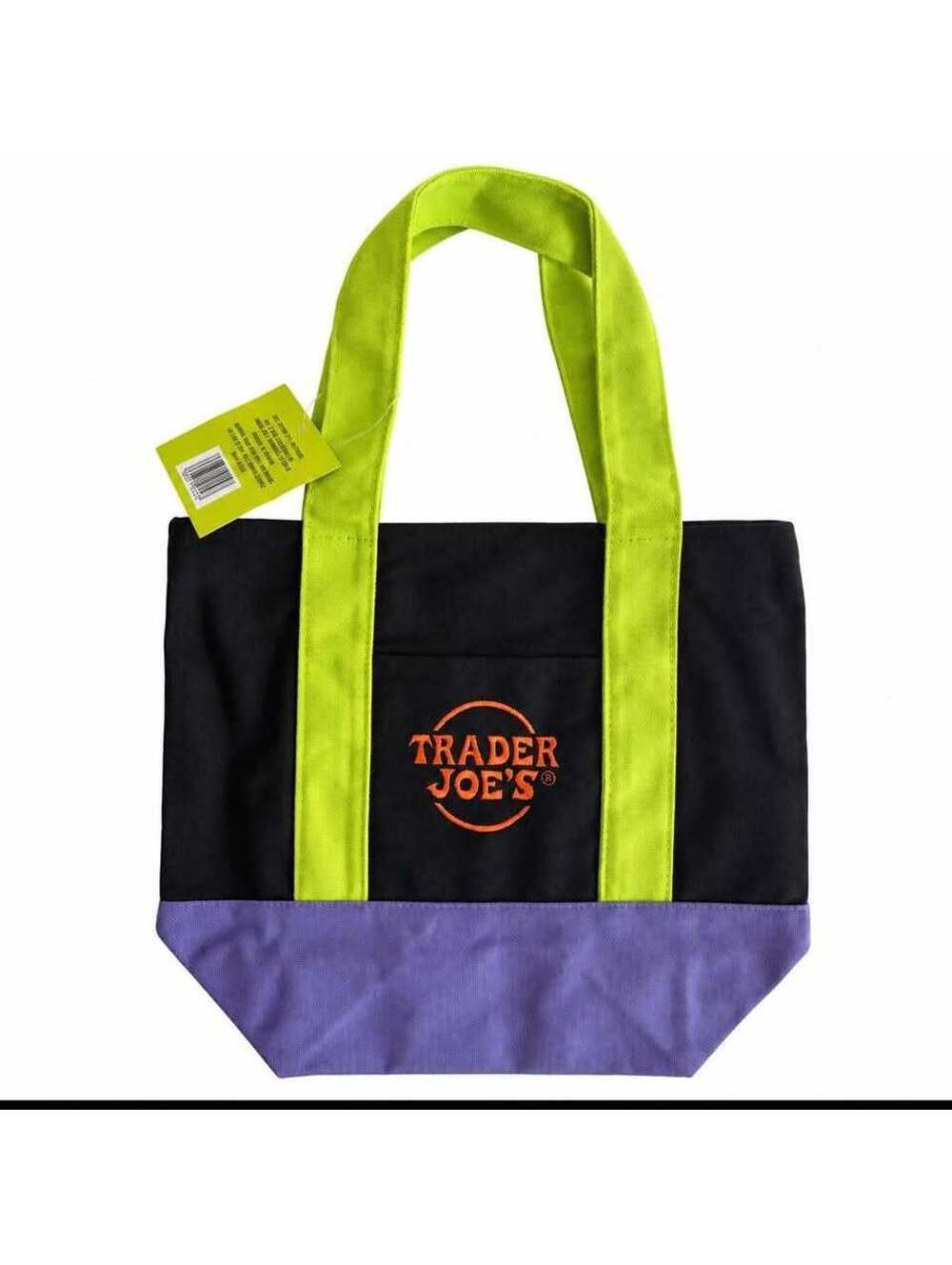 Trader Joe's Mini Canvas Tote Bag